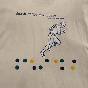 Seattle Mariners “Death Cabby for Cutie” Tee- XL